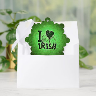 SlipperyJoe's St. Patrick's Day Feiertag irische P Ornament Karte