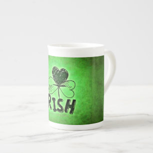 SlipperyJoe's St. Patrick's Day Feiertag irische P Prozellantasse