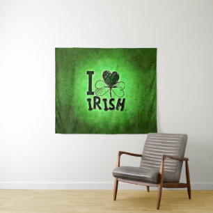 SlipperyJoe's St. Patrick's Day Feiertag irische P Wandteppich