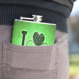 SlipperyJoe's St. Patrick's Day Feiertag Irischer  Flachmann