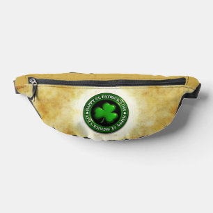 SlipperyJoe's St. Patrick's Day glänzendes dreiblä Bauchtasche