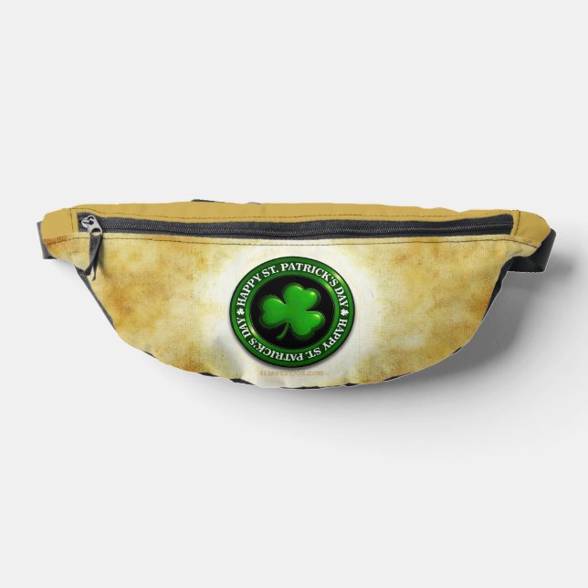 SlipperyJoe's St. Patrick's Day glänzendes dreiblä Bauchtasche (Ablage )