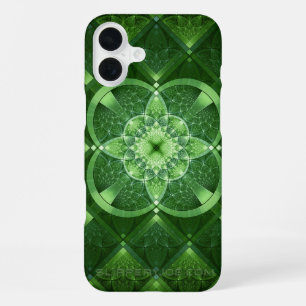 SlipperyJoe's St. Patrick's Day leuchtendes vierbl iPhone 16 Plus Hülle