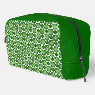SlipperyJoe's St. Patrick's Day Vierblattklee Waschbeutel