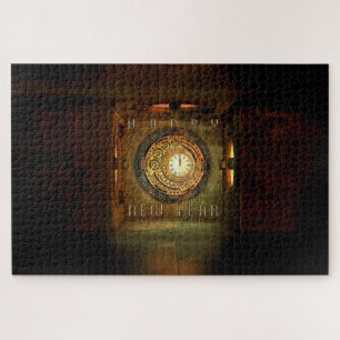 SlipperyJoe's steampunk-inspiriertes Neujahrs-Rund Puzzle