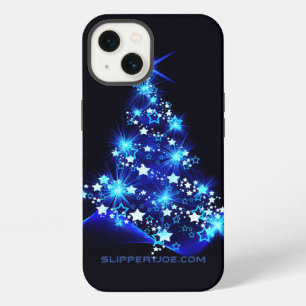 SlipperyJoe's stilisierter leuchtender Weihnachtsb iPhone 13 Hülle