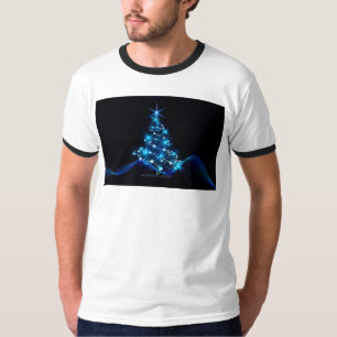 SlipperyJoe's stilisierter leuchtender Weihnachtsb T-Shirt