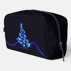SlipperyJoe's stilisierter leuchtender Weihnachtsb Waschbeutel