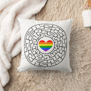 SlipperyJoe's Stolz-Labyrinth-Pfeil-Puzzle labyri Kissen