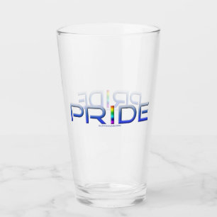 SlipperyJoe's Stolz Wort metallene Buchstaben stra Glas