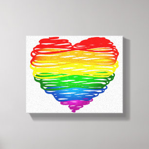 SlipperyJoe's stolze, in der Form eines Knoblauchs Leinwanddruck