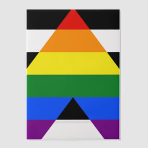 SlipperyJoe's Straight Ally Flag Gay Geschenke LGB