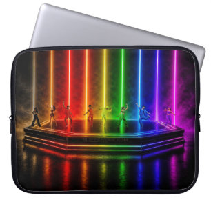 SlipperyJoe's Tanzperformance zum Pride-Jubiläum Laptopschutzhülle
