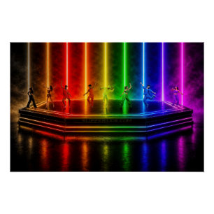 SlipperyJoe's Tanzperformance zum Pride-Jubiläum Poster
