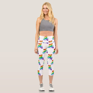 SlipperyJoe's Teddybär aus gebürstetem Metall, san Capri Leggings