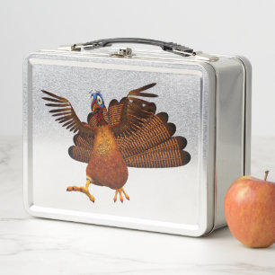 SlipperyJoe's Thanksgiving-Geknatter verantwortung Metall Brotdose
