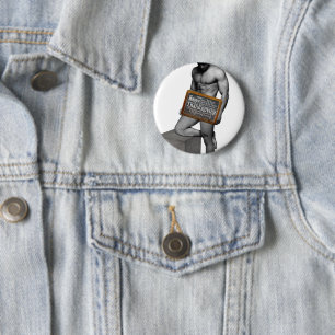 SlipperyJoe's Thanksgiving-Tradition muskulöser Ma Button