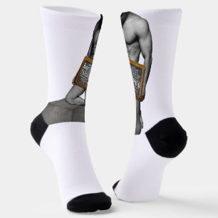 SlipperyJoe's Thanksgiving-Tradition muskulöser Ma Socken