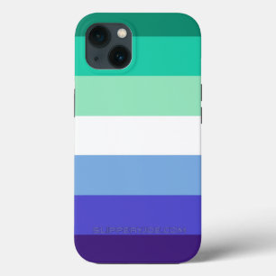 SlipperyJoes trans-inclusive Schwulenflaggen-Palet Case-Mate iPhone Hülle