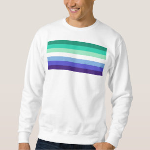 SlipperyJoes trans-inclusive Schwulenflaggen-Palet Sweatshirt
