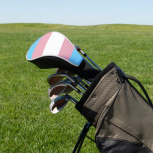 SlipperyJoe's Transgender-Stolzflagge Sichtbarkeit Golf Headcover