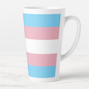 SlipperyJoe's Transgender-Stolzflagge Sichtbarkeit Milchtasse