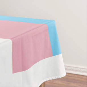 SlipperyJoe's Transgender-Stolzflagge Sichtbarkeit Tischdecke