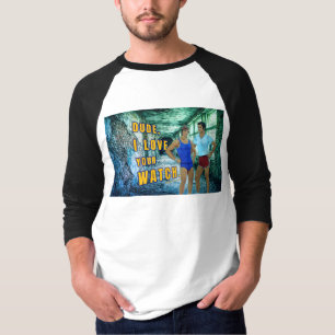 SlipperyJoe's Typ, ich liebe deine Uhr LGBTQIA Kün T-Shirt