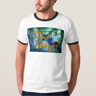 SlipperyJoe's Typ, liebst deine Uhr LGBTQIA Künstl T-Shirt