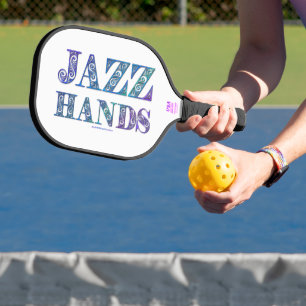 SlipperyJoe's Typ, liebt deine Uhr LGBTQIA Künstle Pickleball Schläger