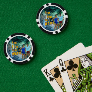 SlipperyJoe's Typ, liebt deine Uhr LGBTQIA Künstle Pokerchips