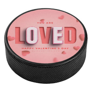 SlipperyJoe's Valentine's Day gifts romantic tone Eishockey Puck