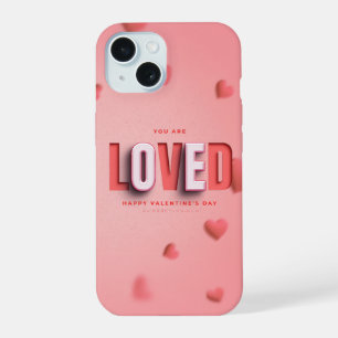 SlipperyJoe's Valentinstag-Geschenke romantischer iPhone 15 Hülle