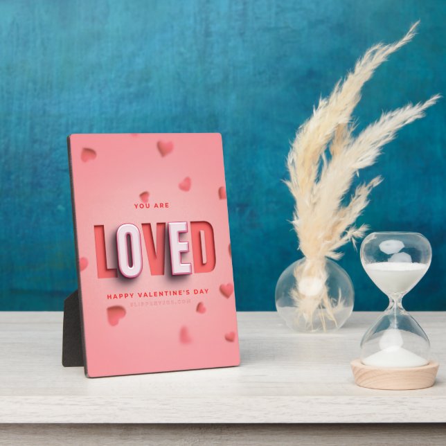 SlipperyJoe's Valentinstagsgeschenke romantischer  Fotoplatte (Seite)