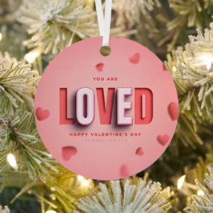 SlipperyJoe's Valentinstagsgeschenke romantischer Ornament Aus Metall