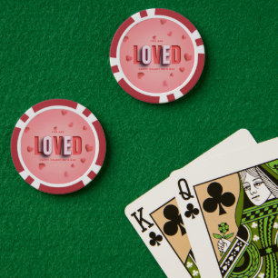 SlipperyJoe's Valentinstagsgeschenke romantischer Pokerchips