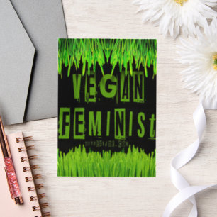 SlipperyJoe's vegane feministische aufmerksamkeits
