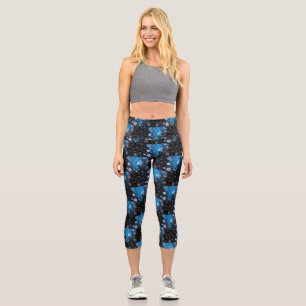 SlipperyJoes Weihnachten winterlich magisch friedl Capri Leggings
