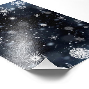 SlipperyJoes Weihnachten winterlich magisch friedl Fotodruck