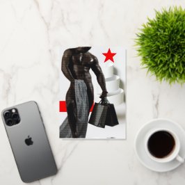 SlipperyJoe's Weihnachts-Shopping-White Paper Spir