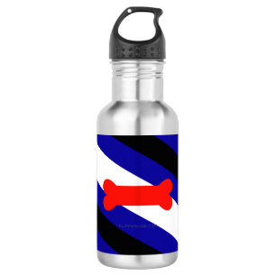 SlipperyJoes Welpen-Spiel-Stolzflagge ausdrücken K Edelstahlflasche