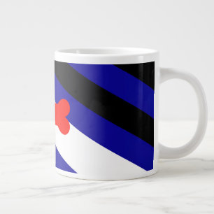 SlipperyJoes Welpen-Spiel-Stolzflagge ausdrücken K Jumbo-Tasse