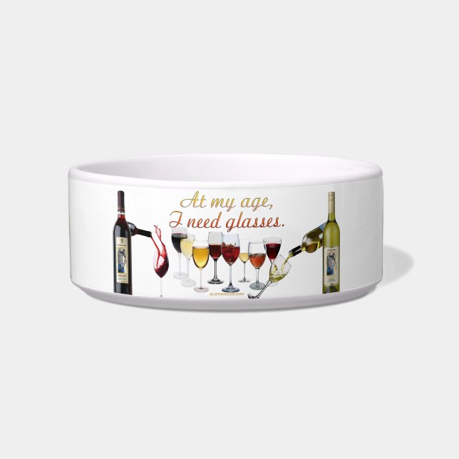 SlipperyJoe's Wine Glasses fermentierter Traubenwe Napf (Vorderseite)