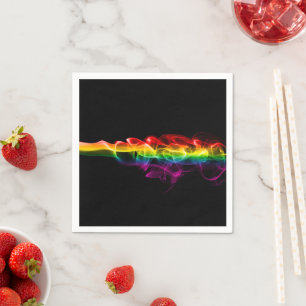 SlipperyJoe's Wolke aus Regenbogen-Energiedampf fi Serviette