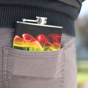 SlipperyJoes Wolke aus Regenbogen-Energiedampf fin Flachmann