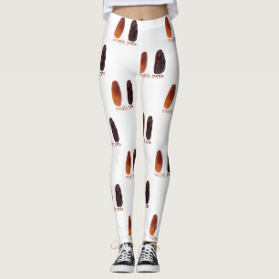 SlipperyJoe's zwei Datteln geschrumpelte runzlige Leggings