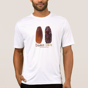 SlipperyJoe's zwei Datteln geschrumpelte runzlige T-Shirt