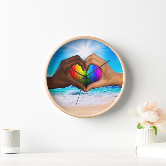 SlipperyJoe's zwei gehorchte Hände männlich h Uhr (Zuhause)