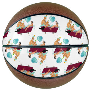 SlipperyJoe's zwei schwule Männer Liebe Cartoon Ba Basketball