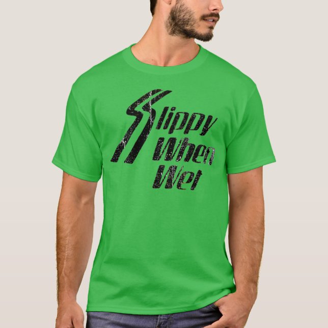 Slippy When Night T-Shirt (Vorderseite)